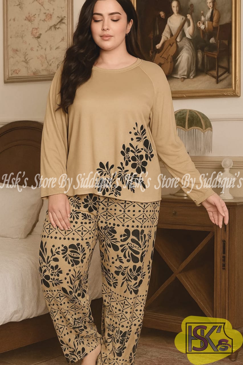 Night wear set for girls and women in multiple colors